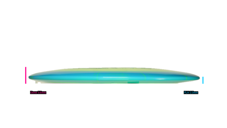 Innova 2025 Holiday Halo Star Gorgon Distance Driver Profile View