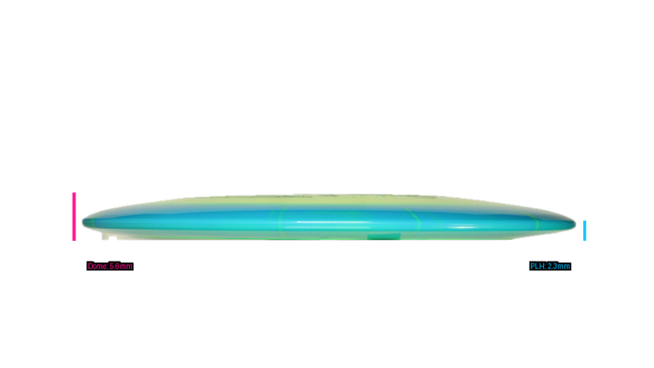 Innova 2025 Holiday Halo Star Gorgon Distance Driver Profile View