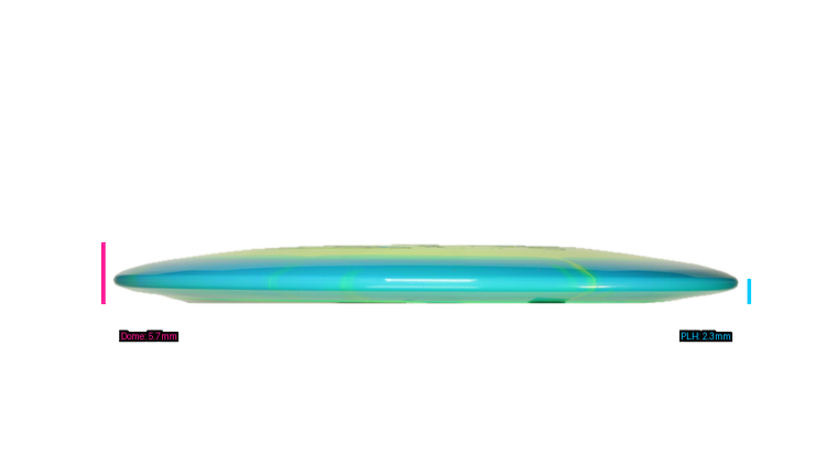 Innova 2025 Holiday Halo Star Gorgon Distance Driver Profile View