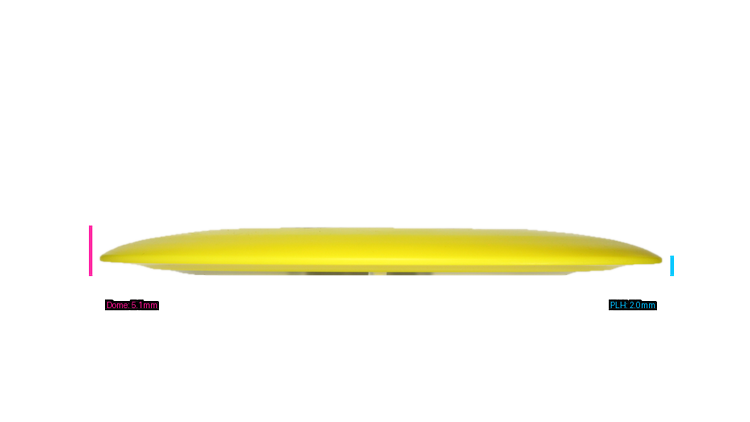 Innova DX Mamba Distance Driver Profile View