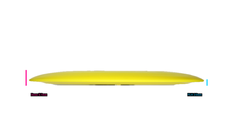 Innova DX Mamba Distance Driver Profile View