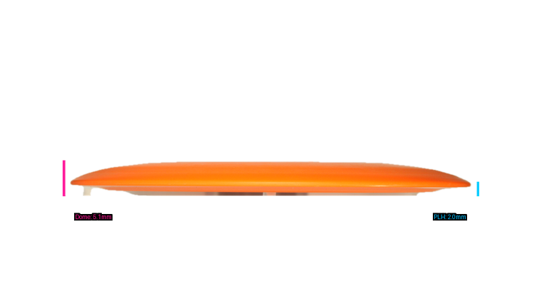 Innova DX Mamba Distance Driver Profile View