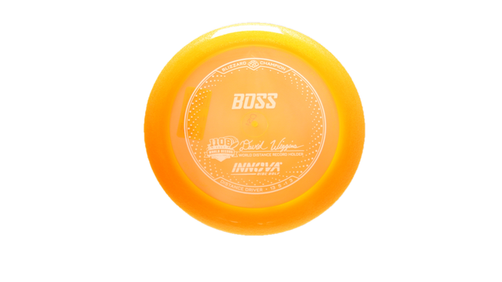 Innova Blizzard Champion Boss Distance Driver Front View