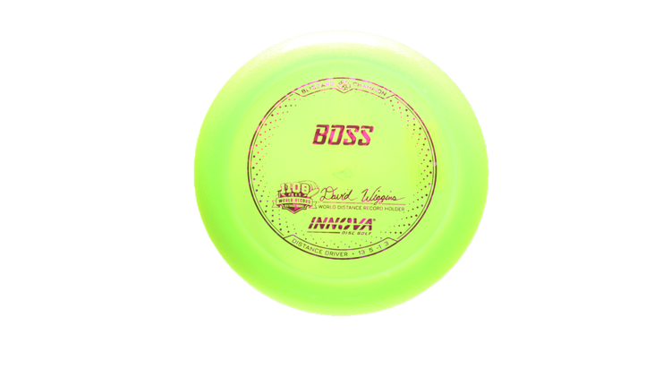 Innova Blizzard Champion Boss Distance Driver Front View