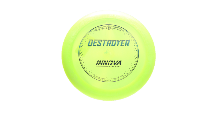 Innova Blizzard Champion Destroyer Distance Driver Front View