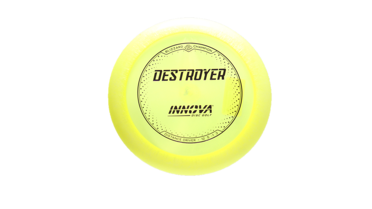 Innova Blizzard Champion Destroyer Distance Driver Front View