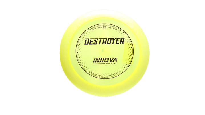 Innova Blizzard Champion Destroyer Distance Driver Front View
