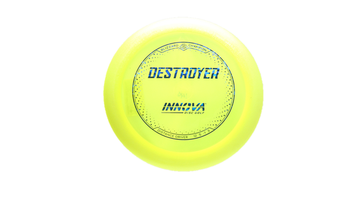 Innova Blizzard Champion Destroyer Distance Driver Front View