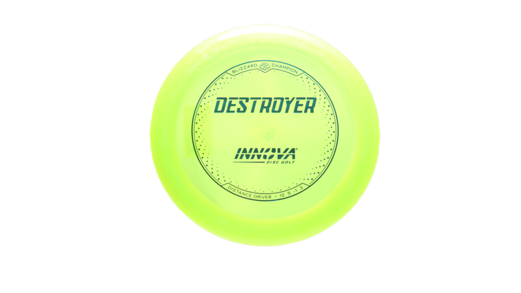 Innova Blizzard Champion Destroyer Distance Driver Front View
