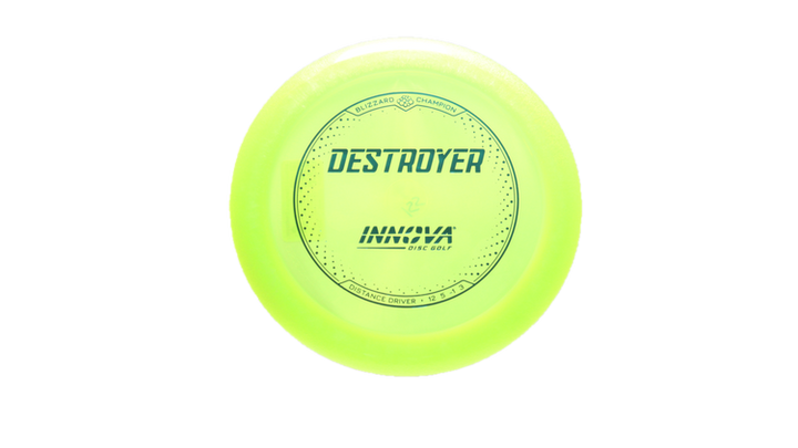 Innova Blizzard Champion Destroyer Distance Driver Front View