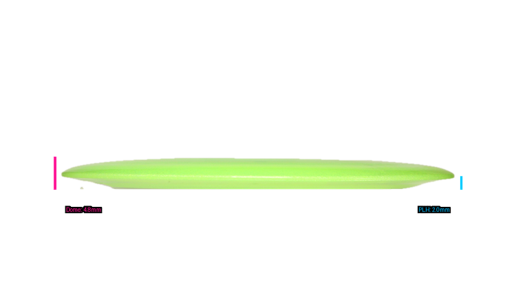 Innova Blizzard Champion Destroyer Distance Driver Profile View