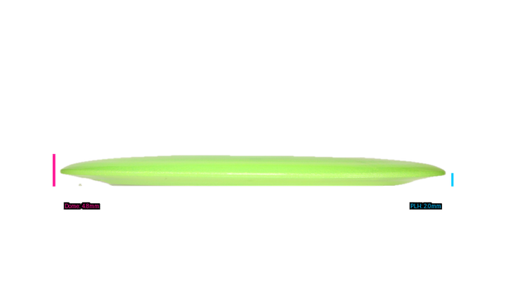 Innova Blizzard Champion Destroyer Distance Driver Profile View