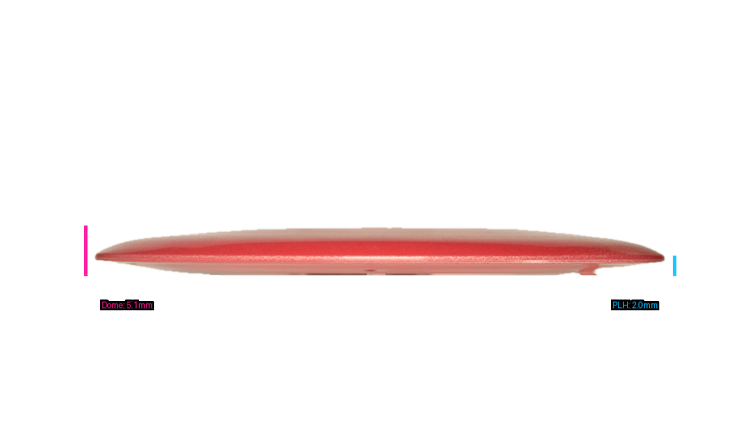 Innova Blizzard Champion Katana Distance Driver Profile View