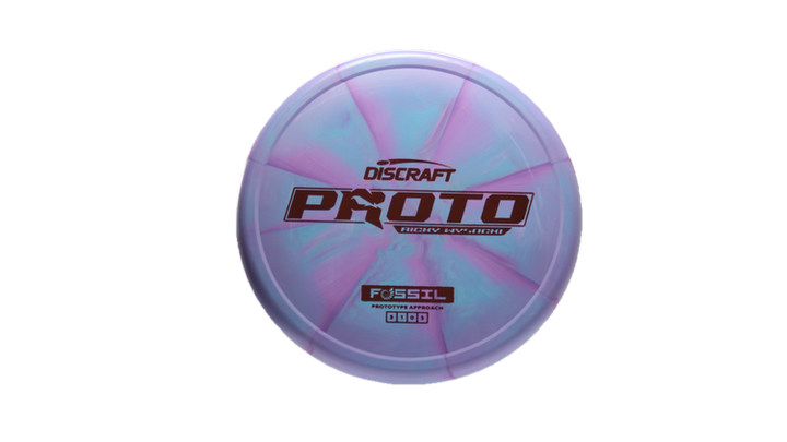 Discraft Ricky Wysocki Prototype CT Swirl Fossil Putter Front View