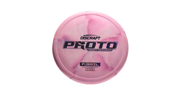 Discraft Ricky Wysocki Prototype CT Swirl Fossil Putter Front View