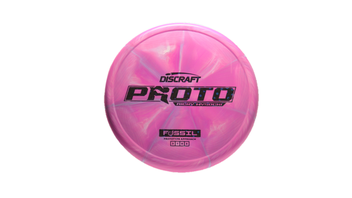 Discraft Ricky Wysocki Prototype CT Swirl Fossil Putter Front View