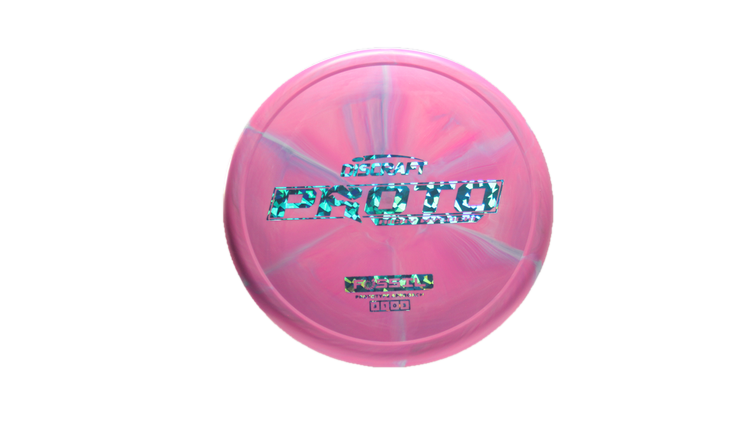 Discraft Ricky Wysocki Prototype CT Swirl Fossil Putter Front View