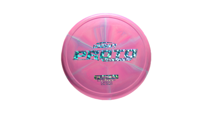 Discraft Ricky Wysocki Prototype CT Swirl Fossil Putter Front View