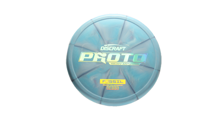 Discraft Ricky Wysocki Prototype CT Swirl Fossil Putter Front View