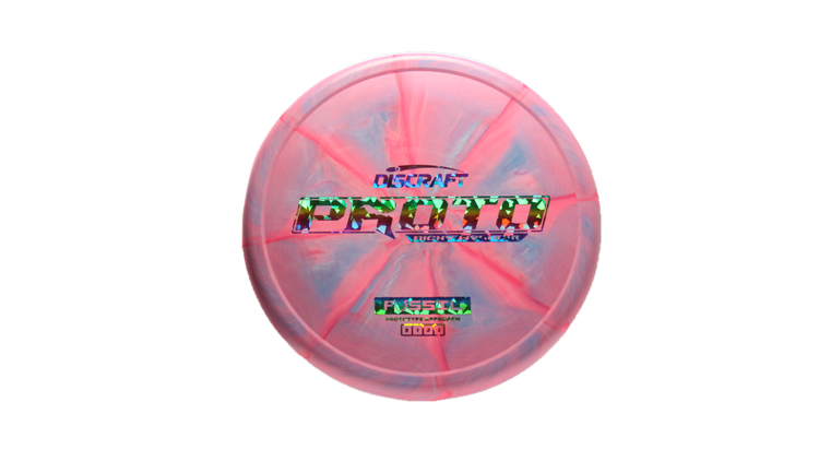 Discraft Ricky Wysocki Prototype CT Swirl Fossil Putter Front View
