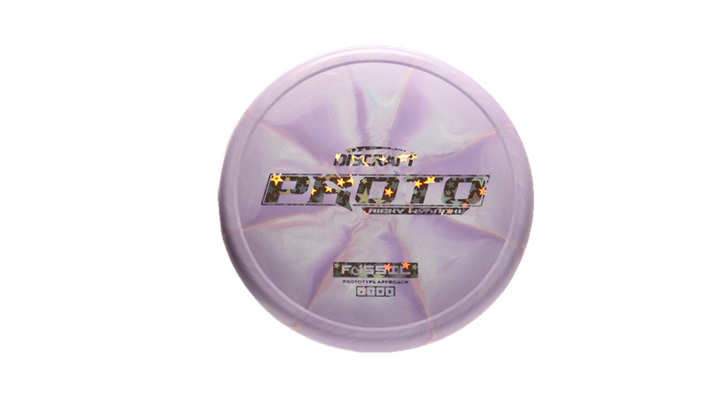 Discraft Ricky Wysocki Prototype CT Swirl Fossil Putter Front View