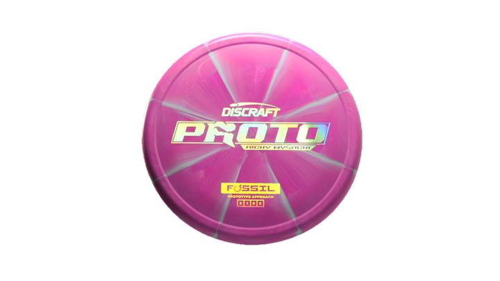 Discraft Ricky Wysocki Prototype CT Swirl Fossil Putter Front View