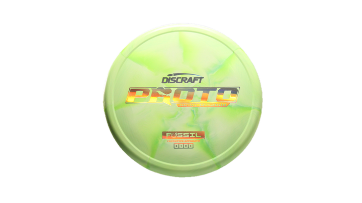 Discraft Ricky Wysocki Prototype CT Swirl Fossil Putter Front View