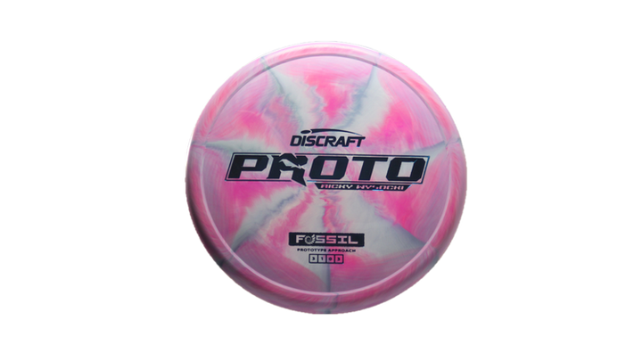 Discraft Ricky Wysocki Prototype CT Swirl Fossil Putter Front View