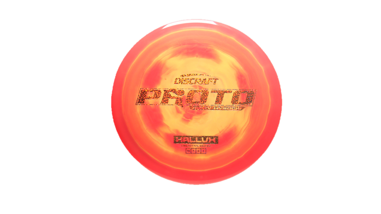 Discraft Ricky Wysocki Prototype Swirly ESP Hallux Distance Driver Front View
