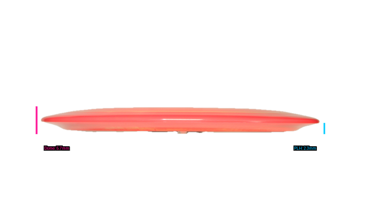 Discraft Ricky Wysocki Prototype Swirly ESP Hallux Distance Driver Profile View