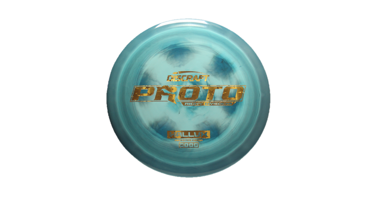 Discraft Ricky Wysocki Prototype Swirly ESP Hallux Distance Driver Front View