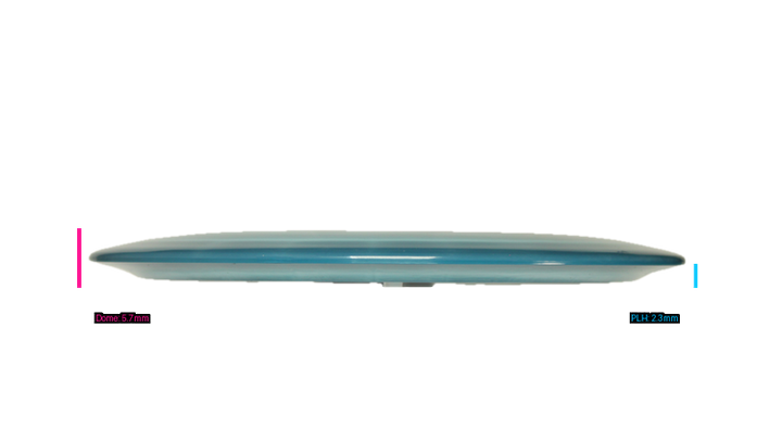 Discraft Ricky Wysocki Prototype Swirly ESP Hallux Distance Driver Profile View