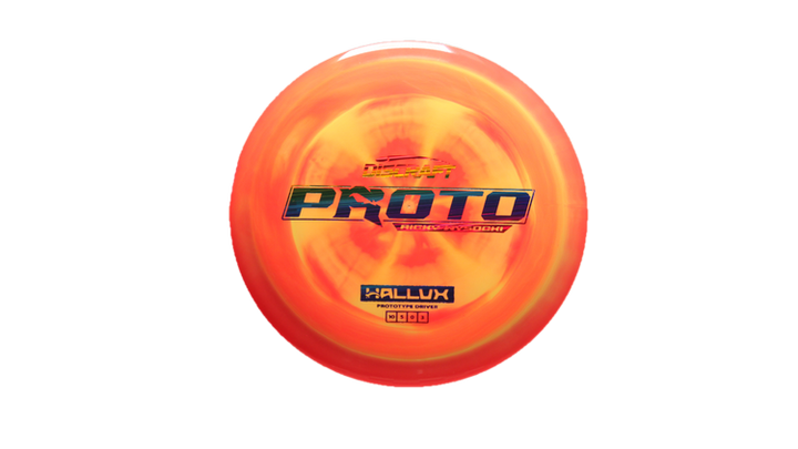 Discraft Ricky Wysocki Prototype Swirly ESP Hallux Distance Driver Front View