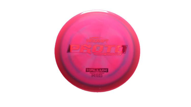 Discraft Ricky Wysocki Prototype Swirly ESP Hallux Distance Driver Front View