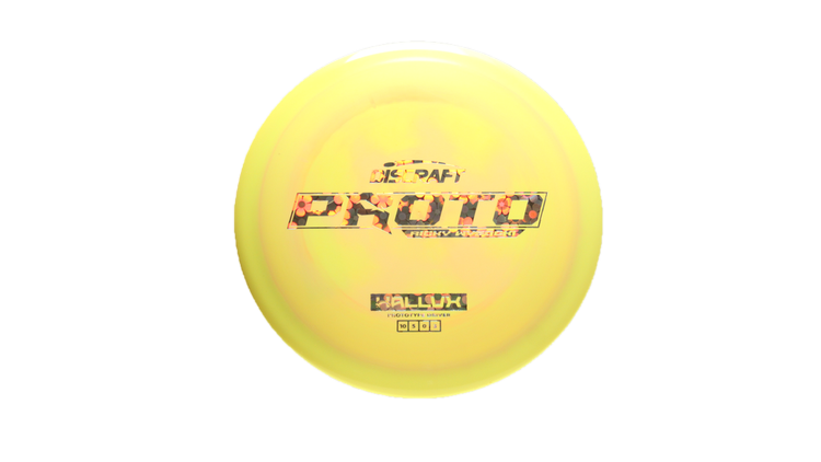 Discraft Ricky Wysocki Prototype Swirly ESP Hallux Distance Driver Front View