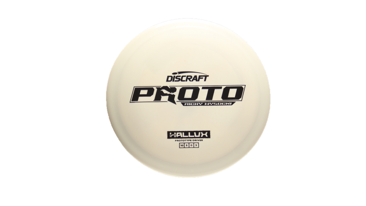 Discraft Ricky Wysocki Prototype Swirly ESP Hallux Distance Driver Front View