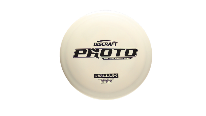 Discraft Ricky Wysocki Prototype Swirly ESP Hallux Distance Driver Front View