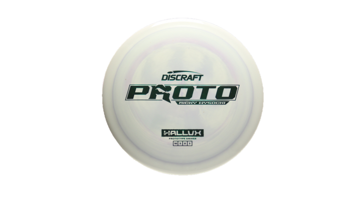 Discraft Ricky Wysocki Prototype Swirly ESP Hallux Distance Driver Front View