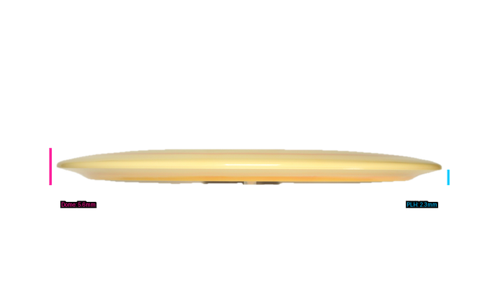 Discraft Ricky Wysocki Prototype Swirly ESP Hallux Distance Driver Profile View