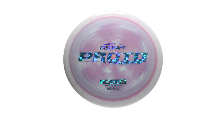 Discraft Ricky Wysocki Prototype Swirly ESP Hallux Distance Driver Front View