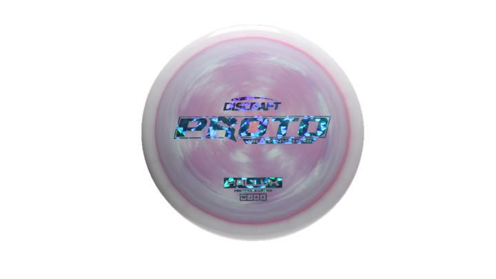 Discraft Ricky Wysocki Prototype Swirly ESP Hallux Distance Driver Front View