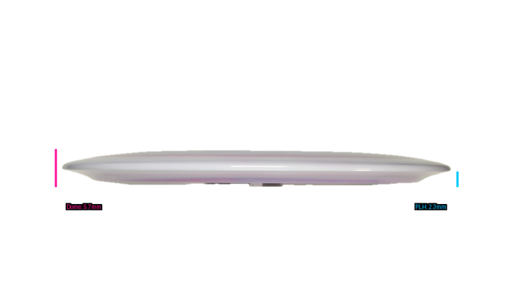 Discraft Ricky Wysocki Prototype Swirly ESP Hallux Distance Driver Profile View