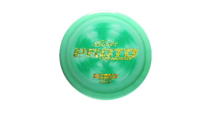 Discraft Ricky Wysocki Prototype Swirly ESP Hallux Distance Driver Front View