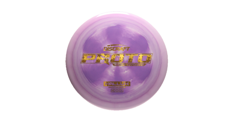 Discraft Ricky Wysocki Prototype Swirly ESP Hallux Distance Driver Front View