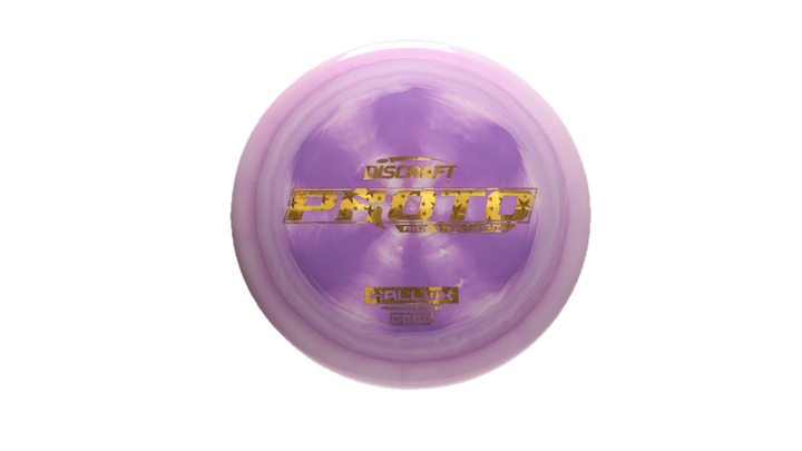 Discraft Ricky Wysocki Prototype Swirly ESP Hallux Distance Driver Front View