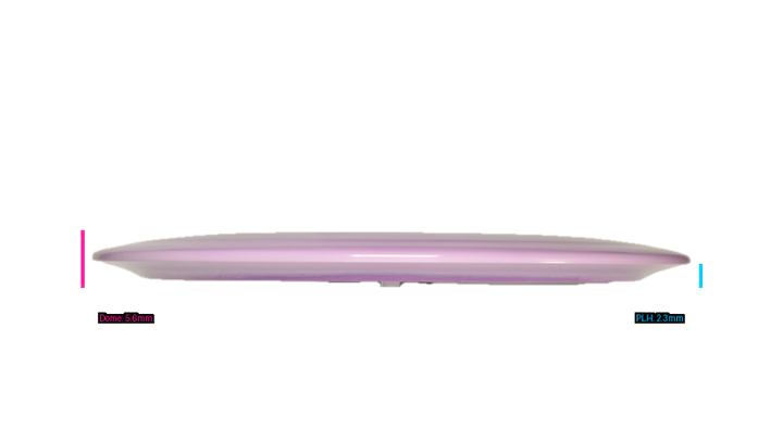 Discraft Ricky Wysocki Prototype Swirly ESP Hallux Distance Driver Profile View