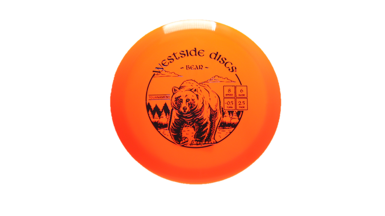 Westside Discs Tournament Bear Fairway Driver Front View