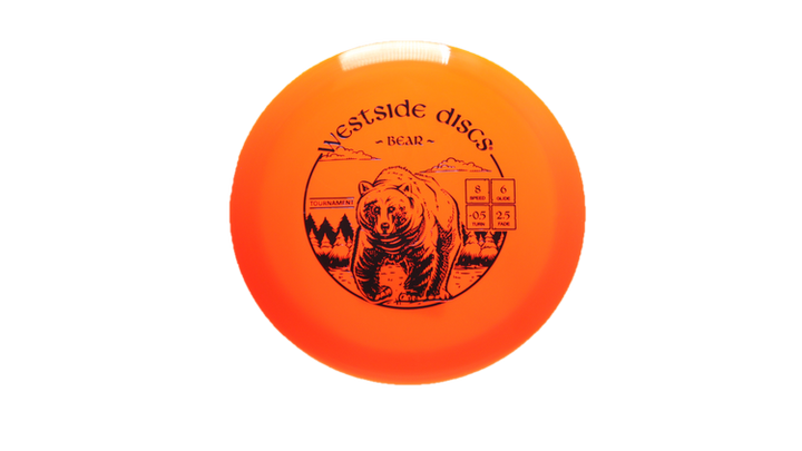Westside Discs Tournament Bear Fairway Driver Front View