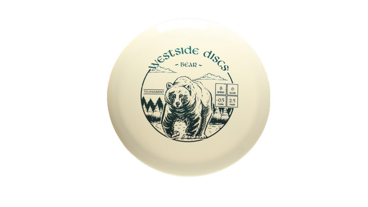 Westside Discs Tournament Bear Fairway Driver Front View