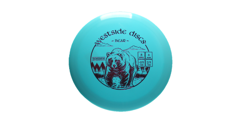 Westside Discs Tournament Bear Fairway Driver Front View